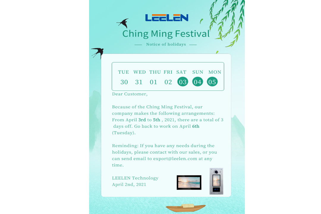  Ching Ming Festival.